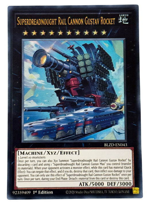 Superdreadnaught Rail Cannon  Gustav Rocket BLZD-EN043