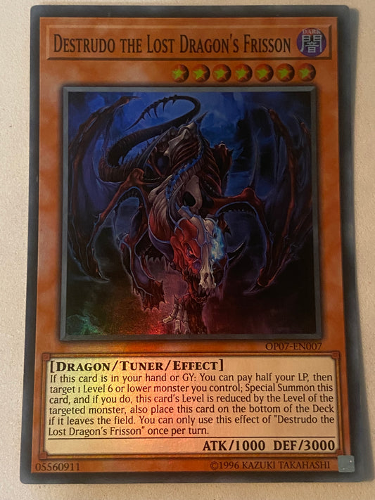 Destrudo The Lost Dragon’s Frisson OP07-EN007