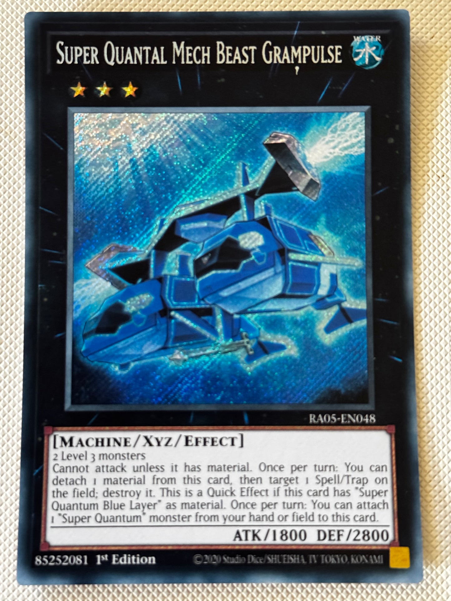 Super Quantal Mech Beast Grampulse RA05-EN048