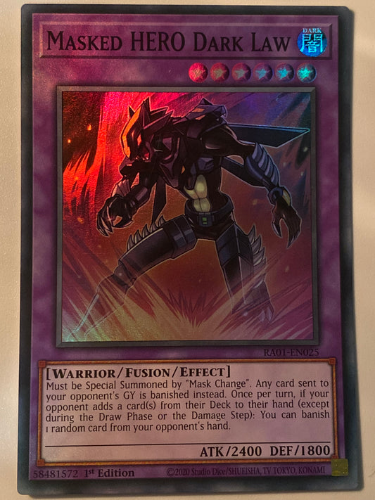 Masked HERO Dark Law RA01-EN025