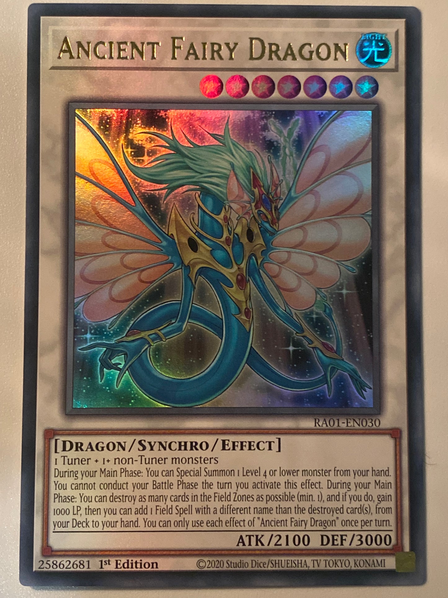 Ancient Fairy Dragon RA01-EN030