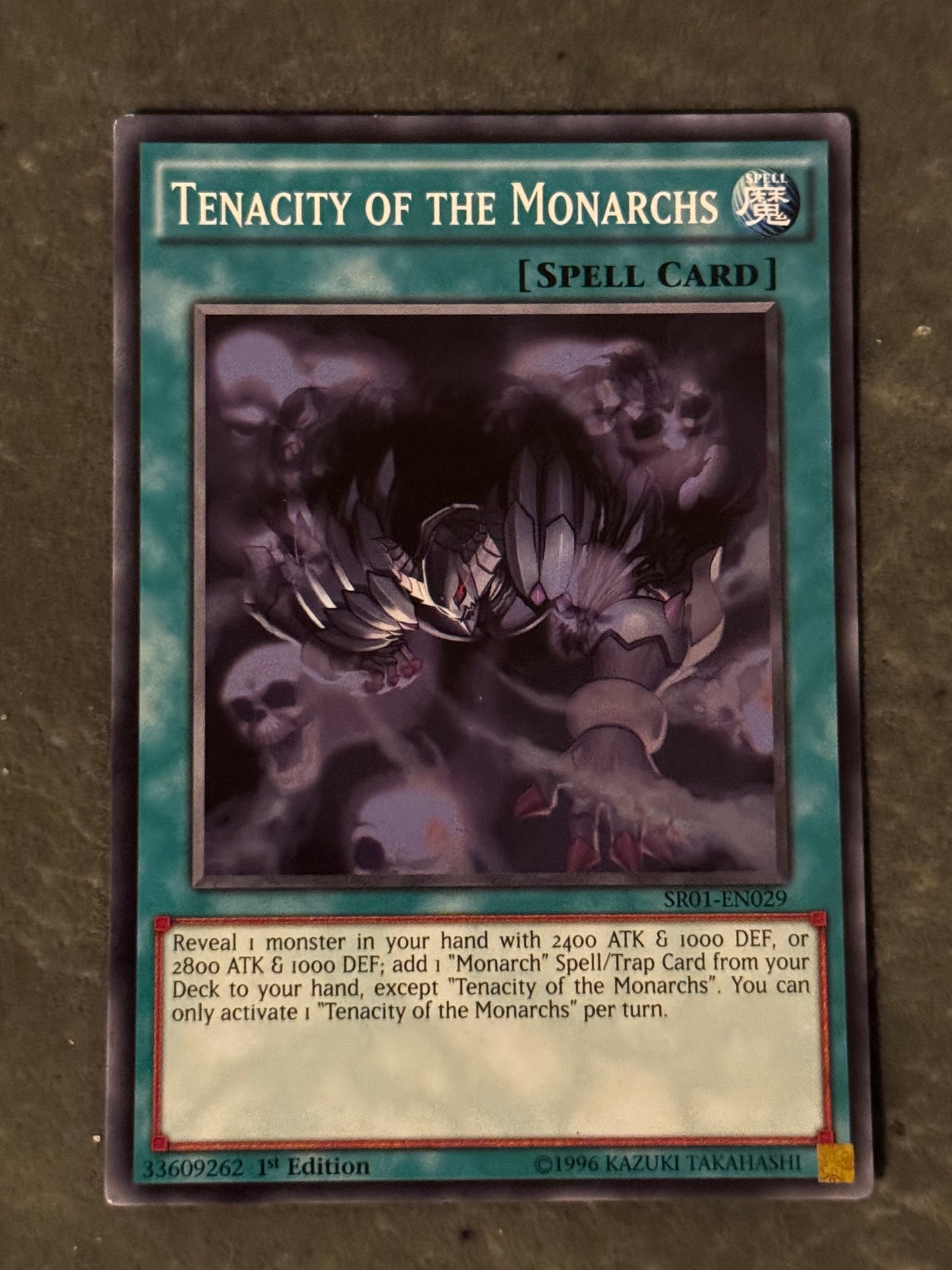 Tenacity Of The Monarchs SR01-EN029