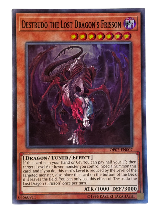 Destrudo The Lost Dragons Frisson OP07-EN007