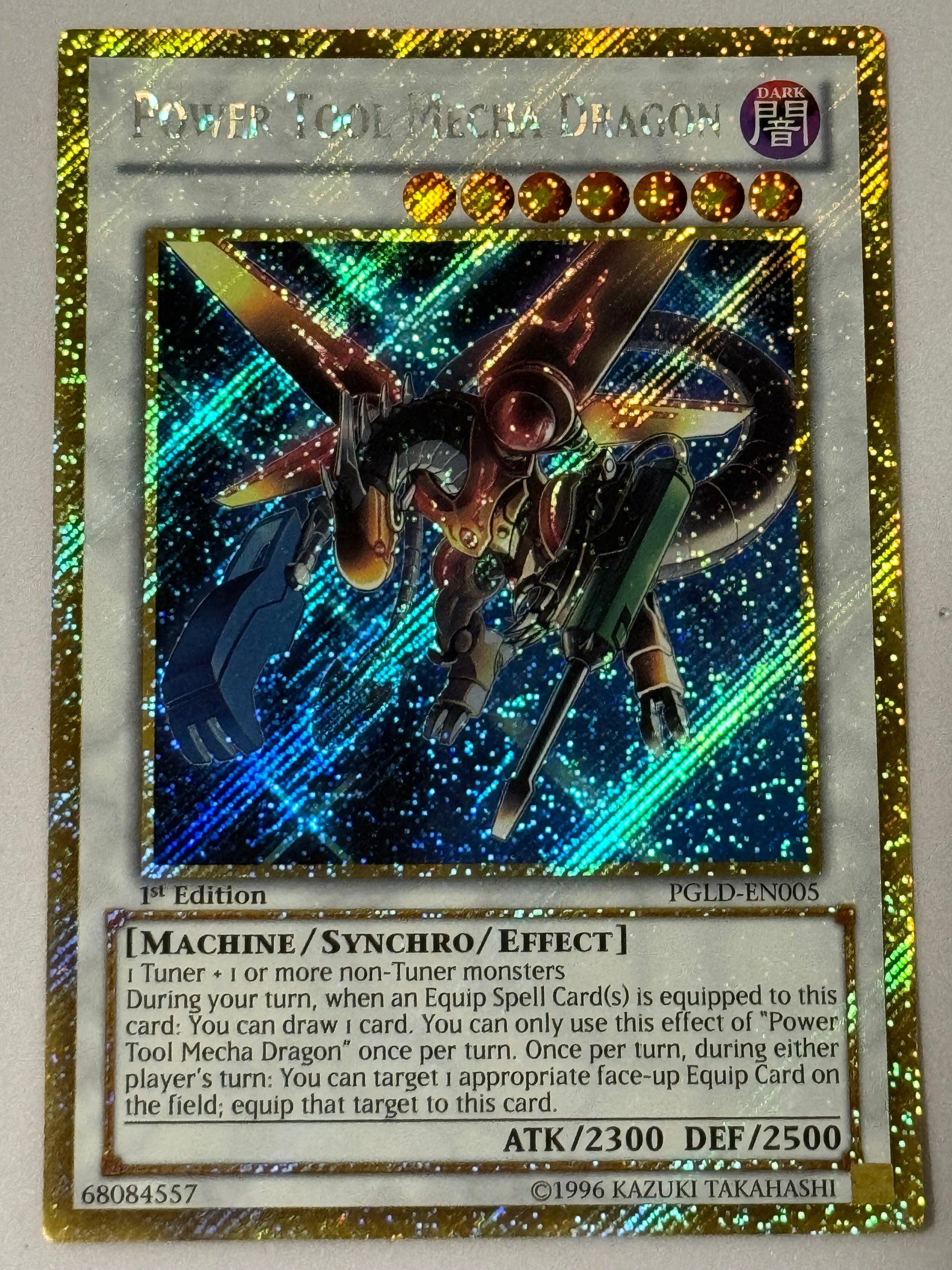 Power Tool Mecha Dragon PGLDEN005 Genesis TCG