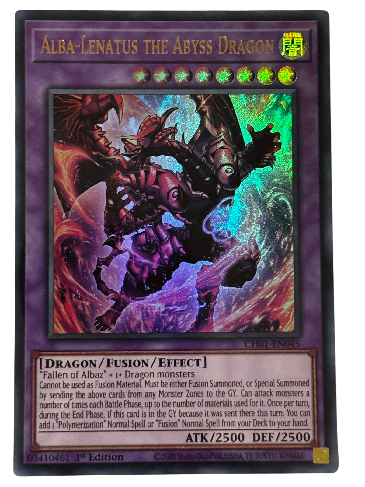 Alba-Lenatus The Abyss Dragon CH01-EN045