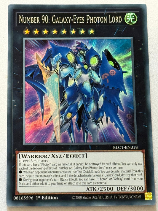 Number 90: Galaxy-Eyes Photon Lord(Silver) BLC1-EN018