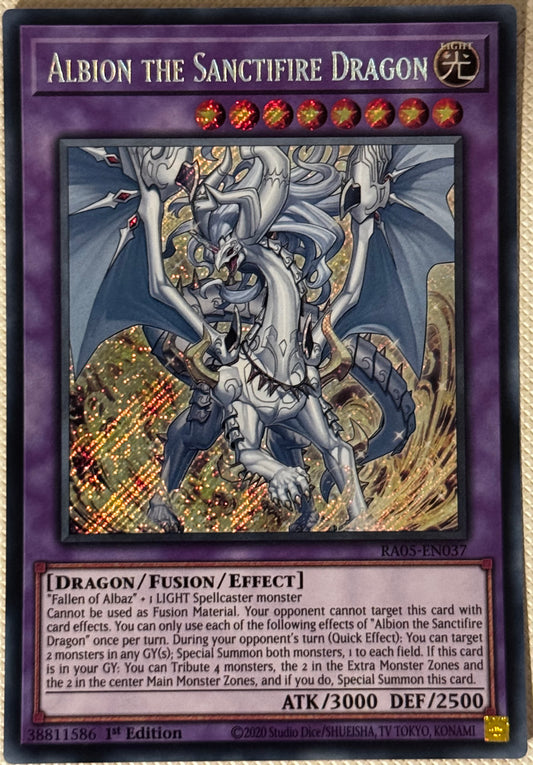 Albion The Sanctifire Dragon RA05-EN037