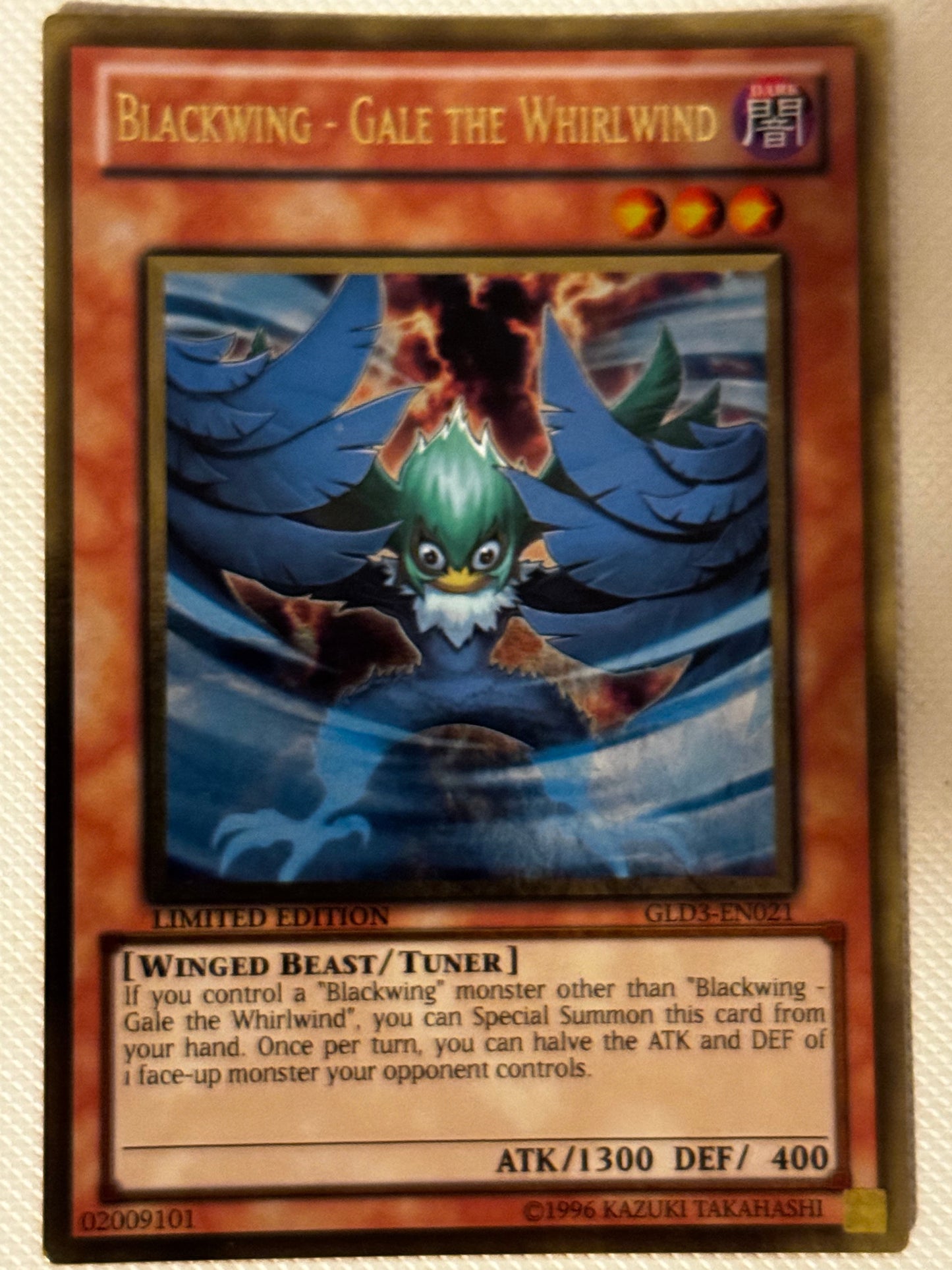 Blackwing - Gale The Whirlwind GLD3-EN021
