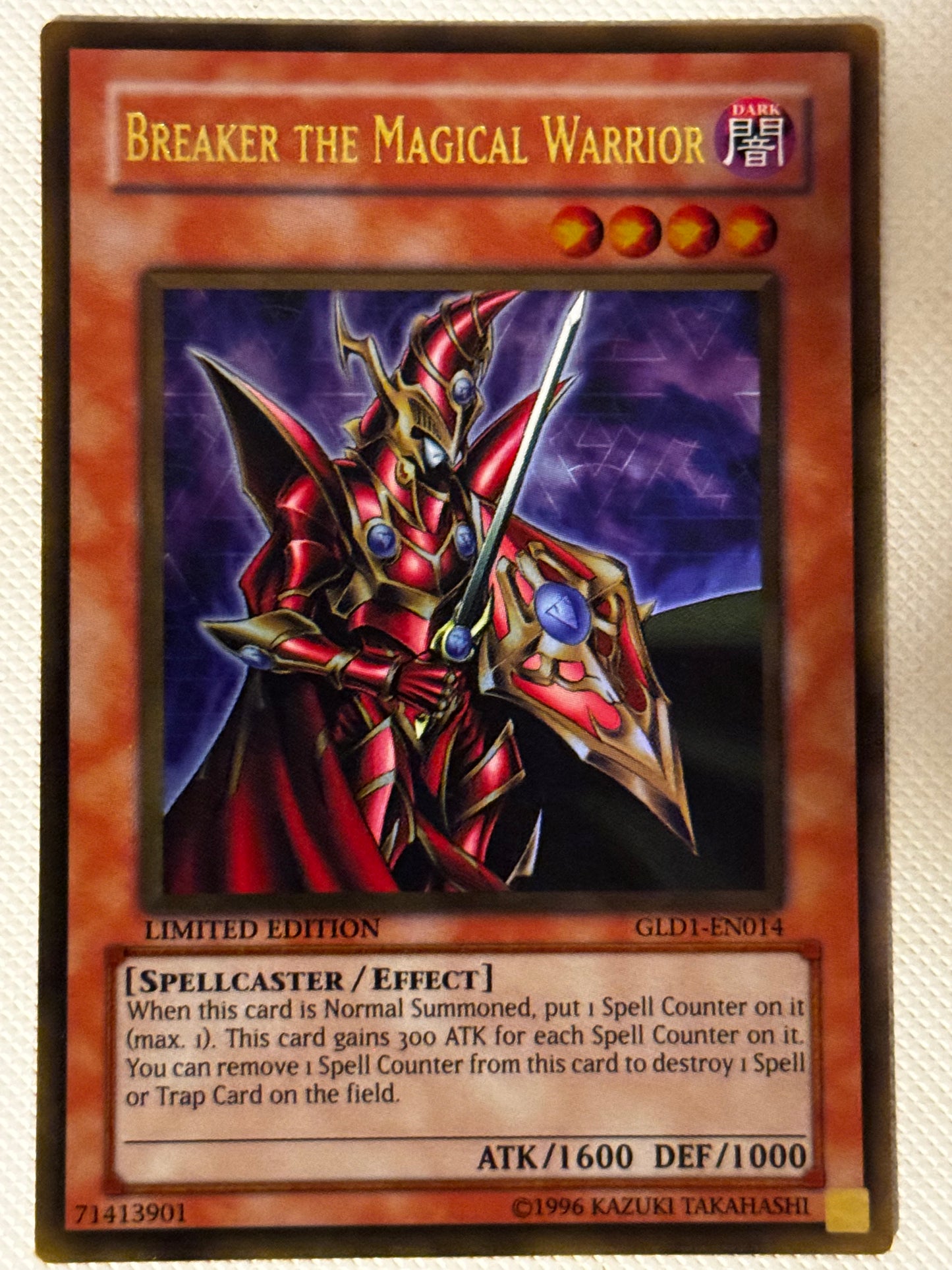 Breaker The Magical Warrior GLD1-EN014