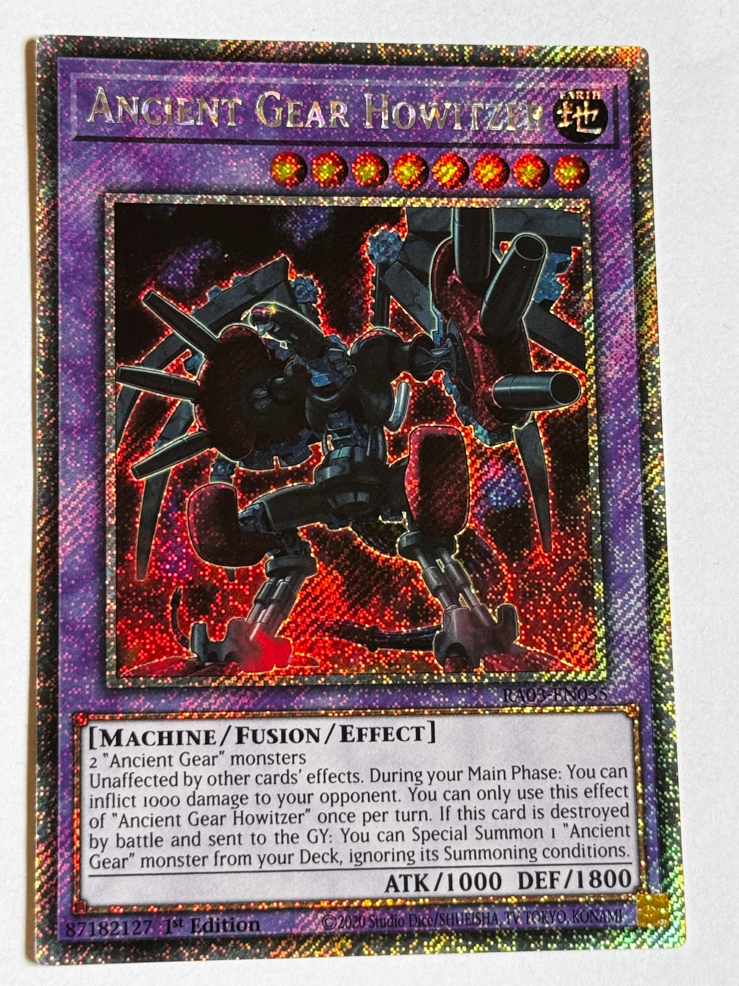 Ancient Gear Howitzer RA03-EN035