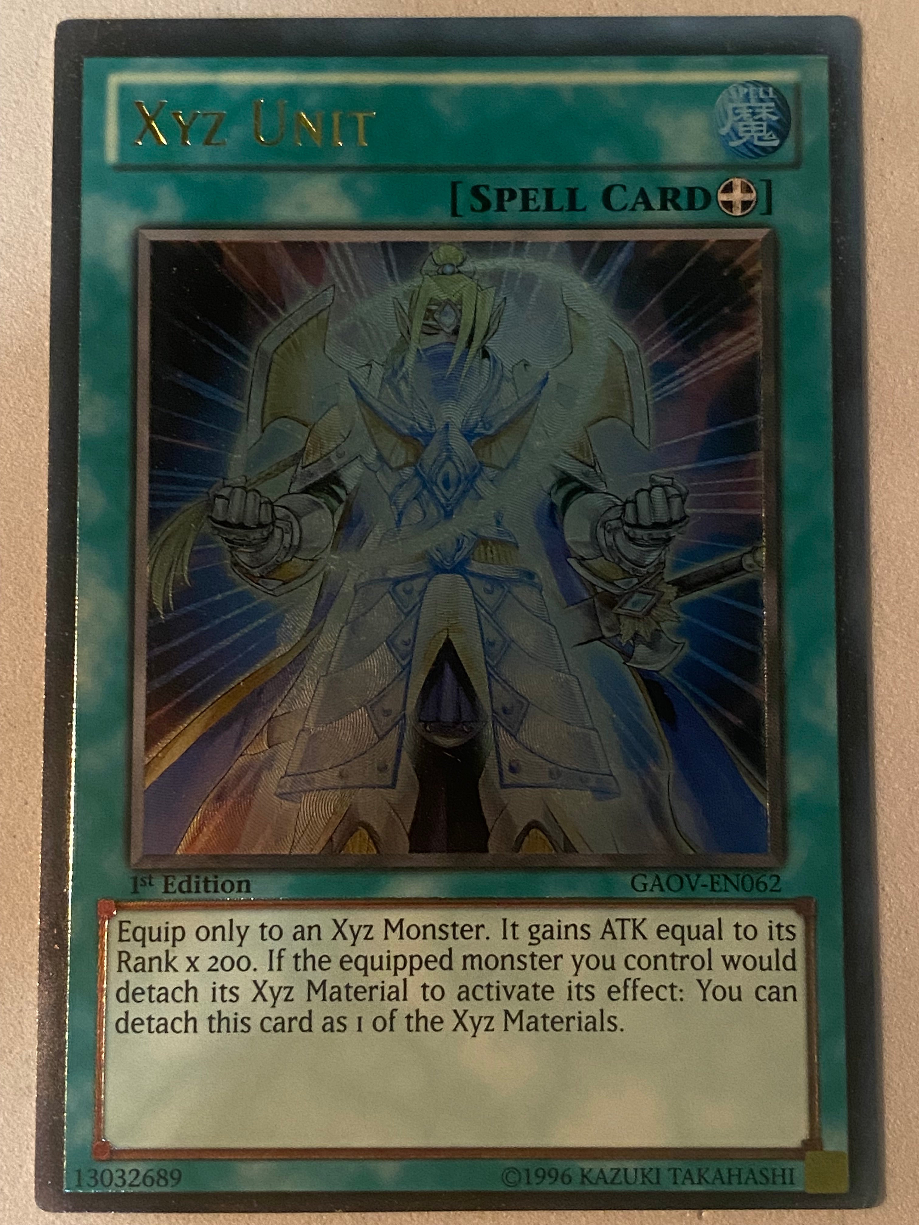 Yu-Gi-Oh! - Xyz Unit (GAOV-EN062) - Galactic Overlord - 1st Yu-Gi-Oh! - Xyz Unit (GAOV-EN062) - Galactic Overlord - 1st