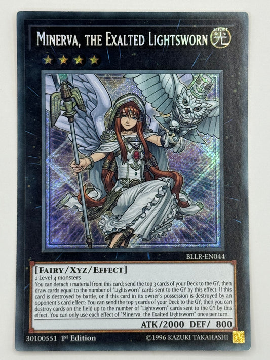 Minerva, The Exalted Lightsworn BLLR-EN044