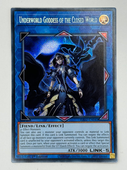 Underworld Goddess Of The Closed World RA02-EN045