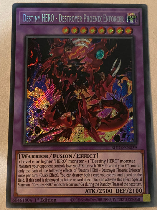 Destiny HERO - Destroyer Phoenix Enforcer BODE-EN039