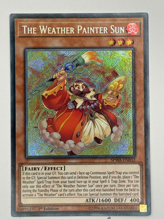 The Weather Painter Sun SPWA-EN032