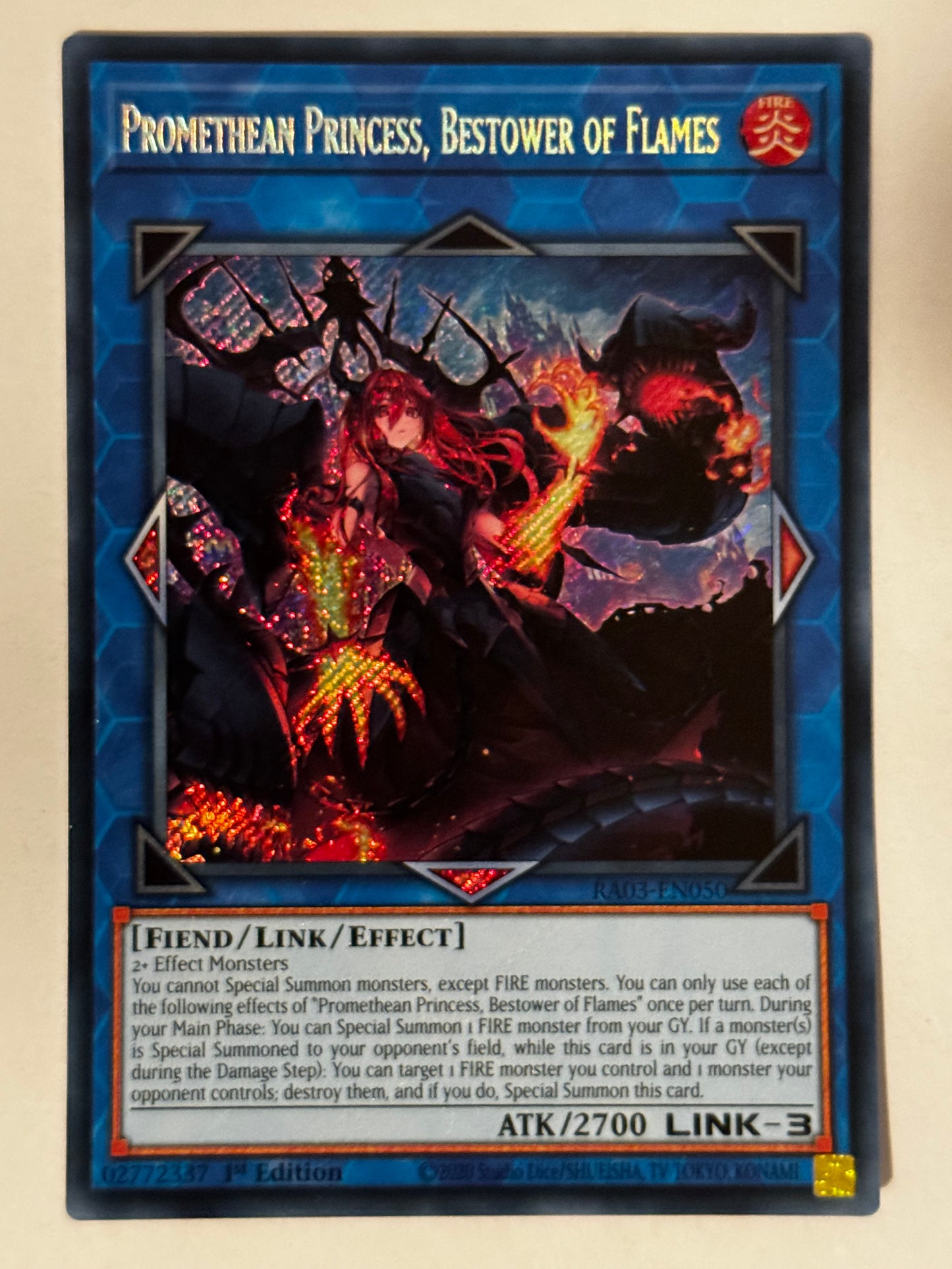 Promethean Princess, Bestower Of Flames RA03-EN050