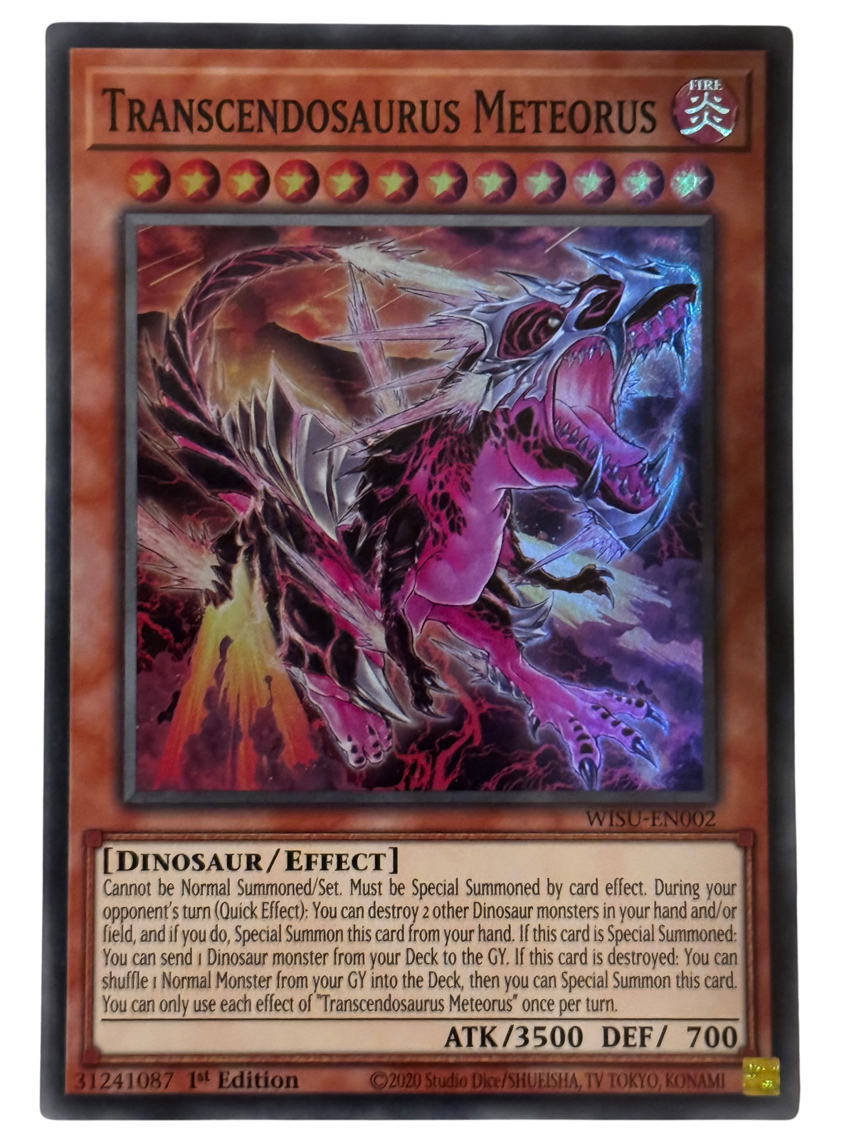 Transcendosaurus Meteorus WISU-EN002