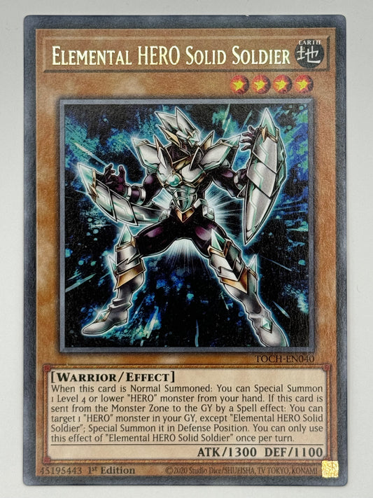 Elemental HERO Solid Soldier TOCH-EN040