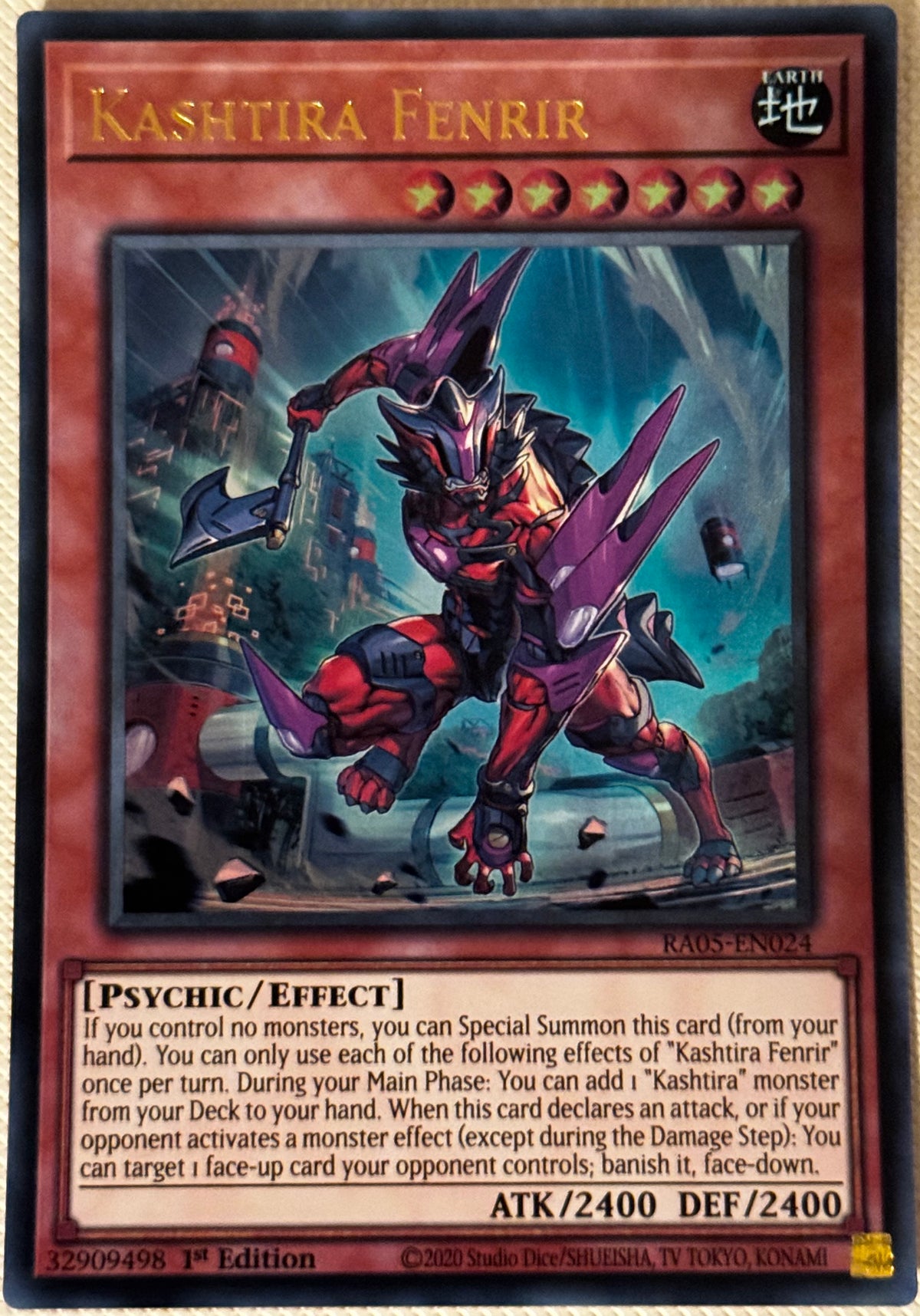 Kashtira Fenrir RA05-EN024