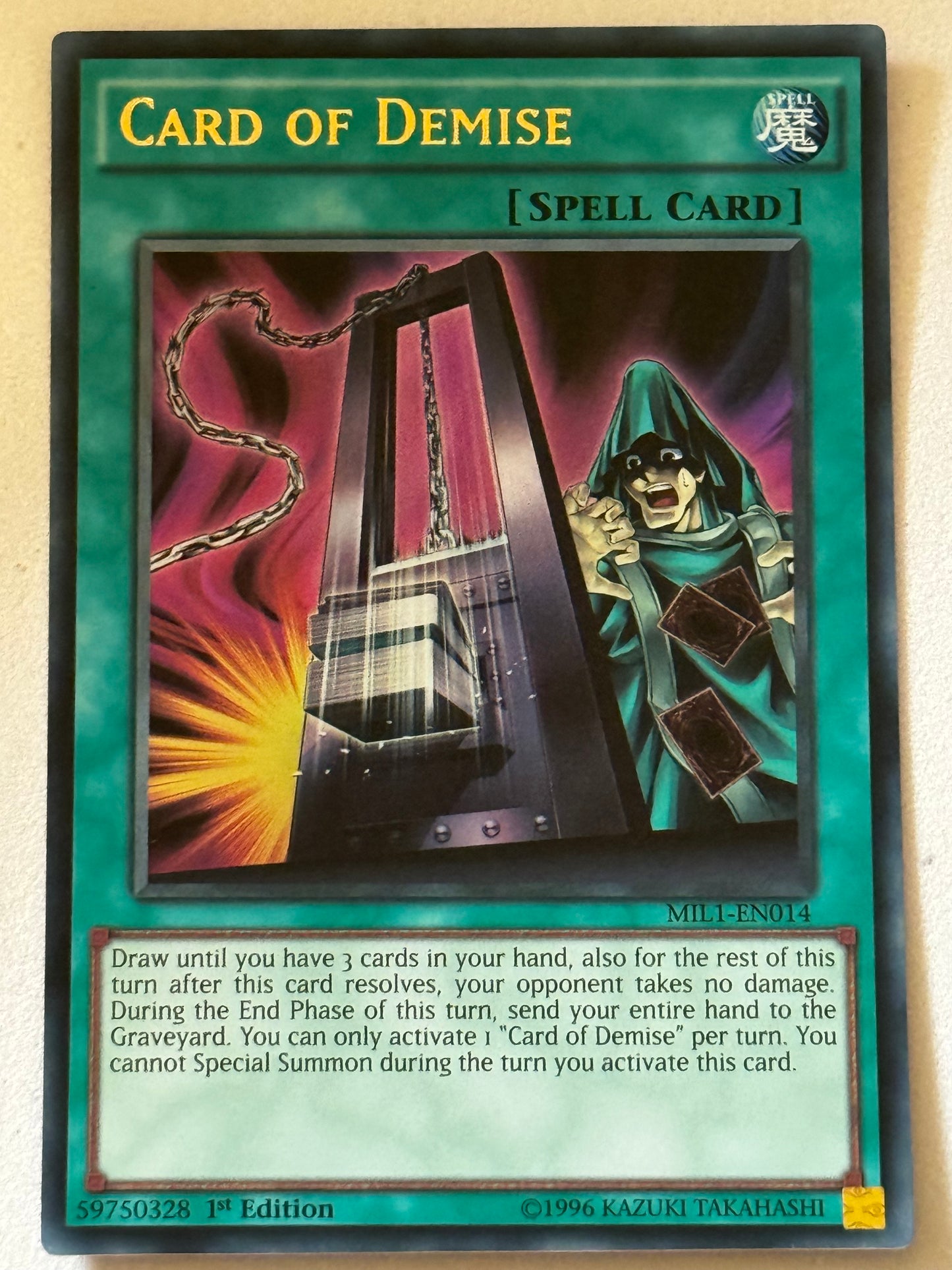 Card Of Demise MIL1-EN014
