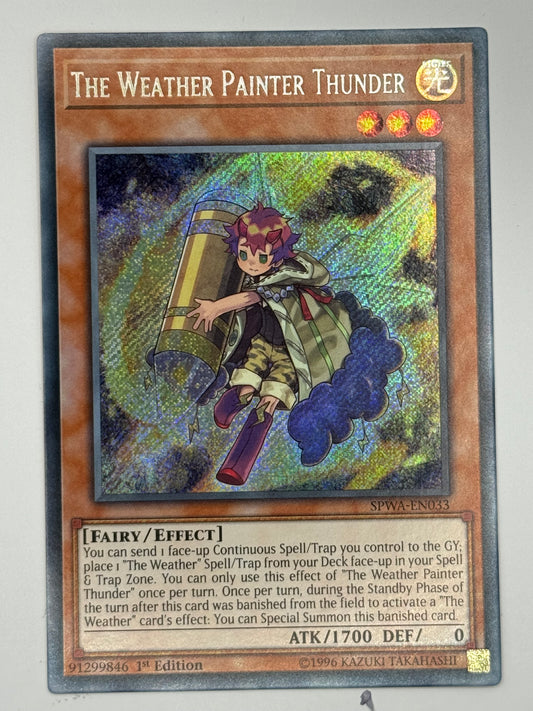 The Weather Painter Thunder SPWA-EN033
