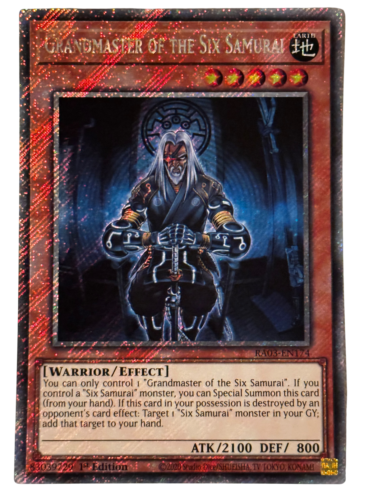 Grandmaster Of The Six Samurai RA03-EN174