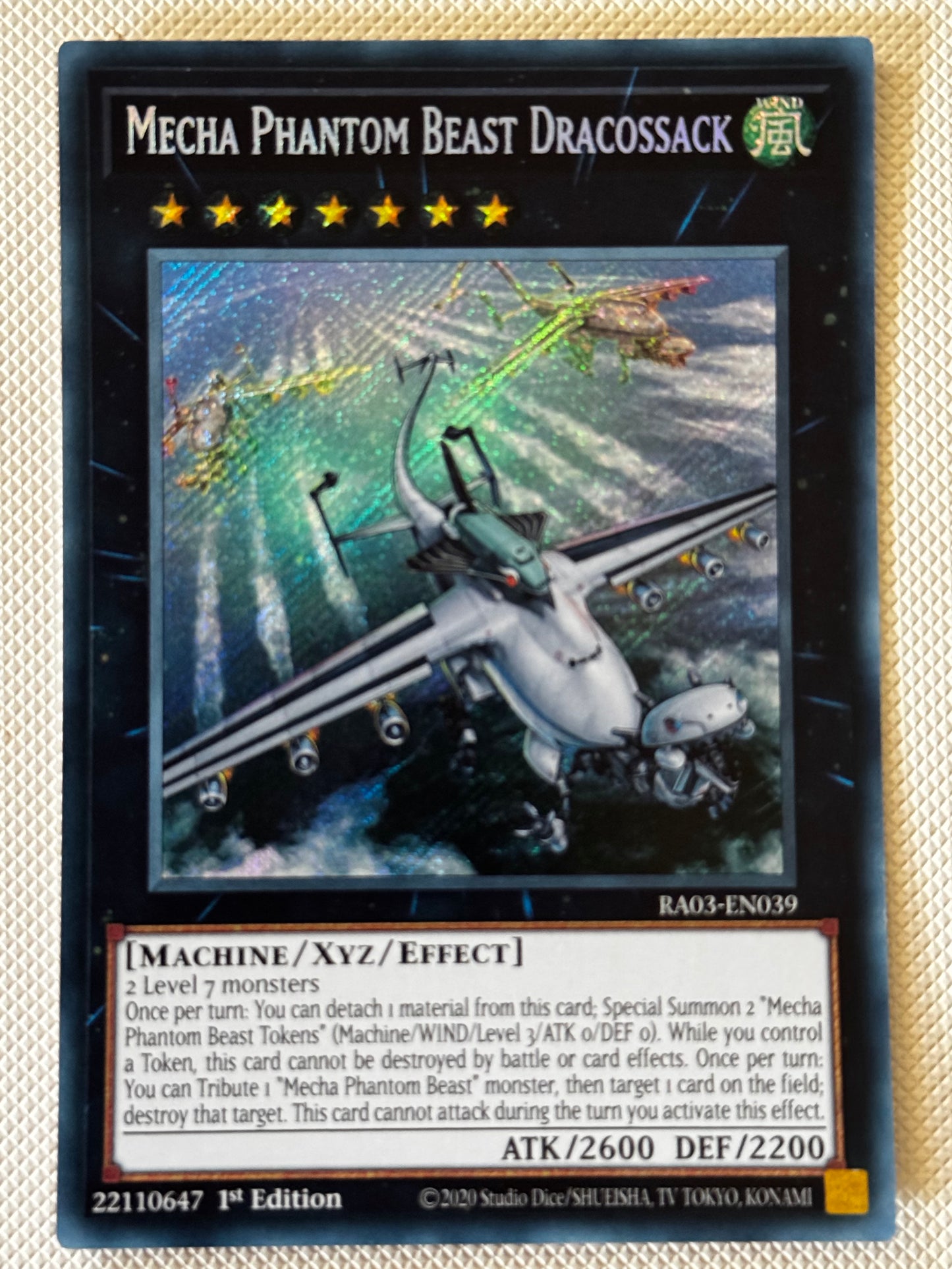 Mecha Phantom Beast Dracossack RA03-EN039