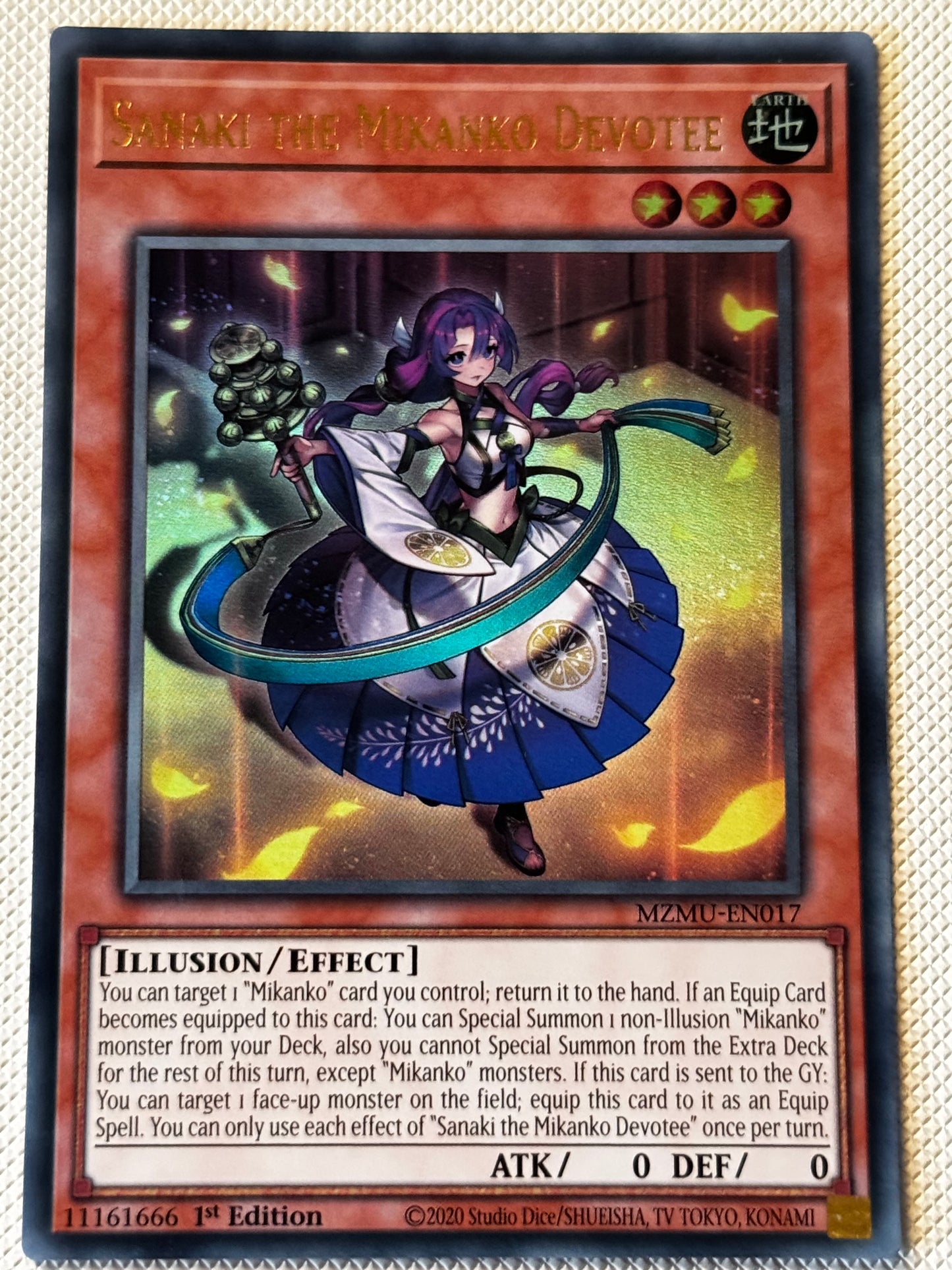 Sanaki the Mikanko Devotee MZMU-EN017