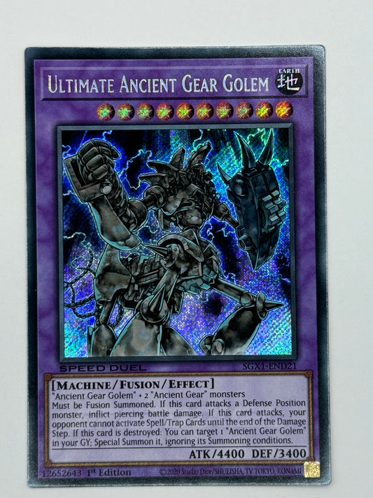 Ultimate Ancient Gear Golem SGX1-END21