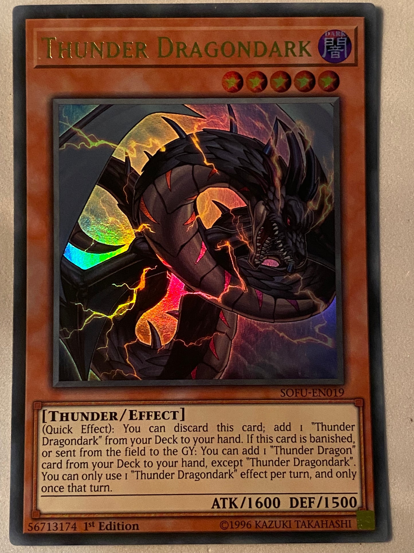 Thunder Dragondark SOFU-EN019