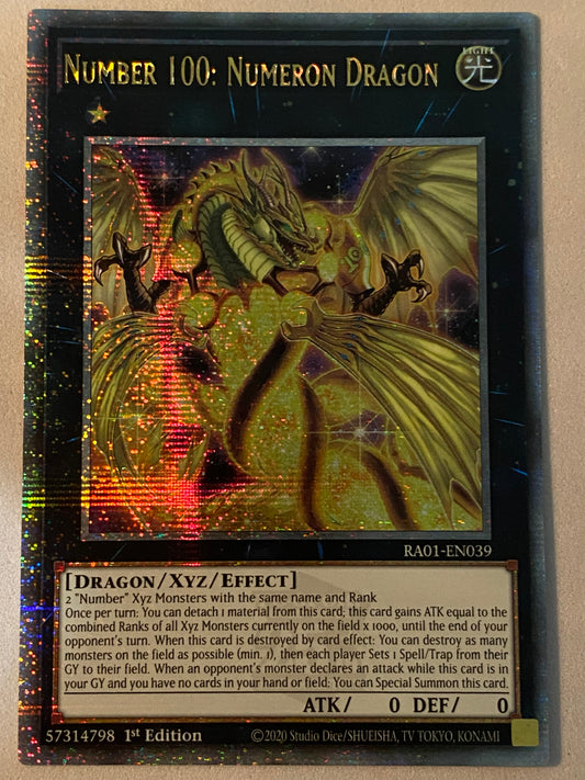 Number 100: Numeron Dragon RA01-EN039