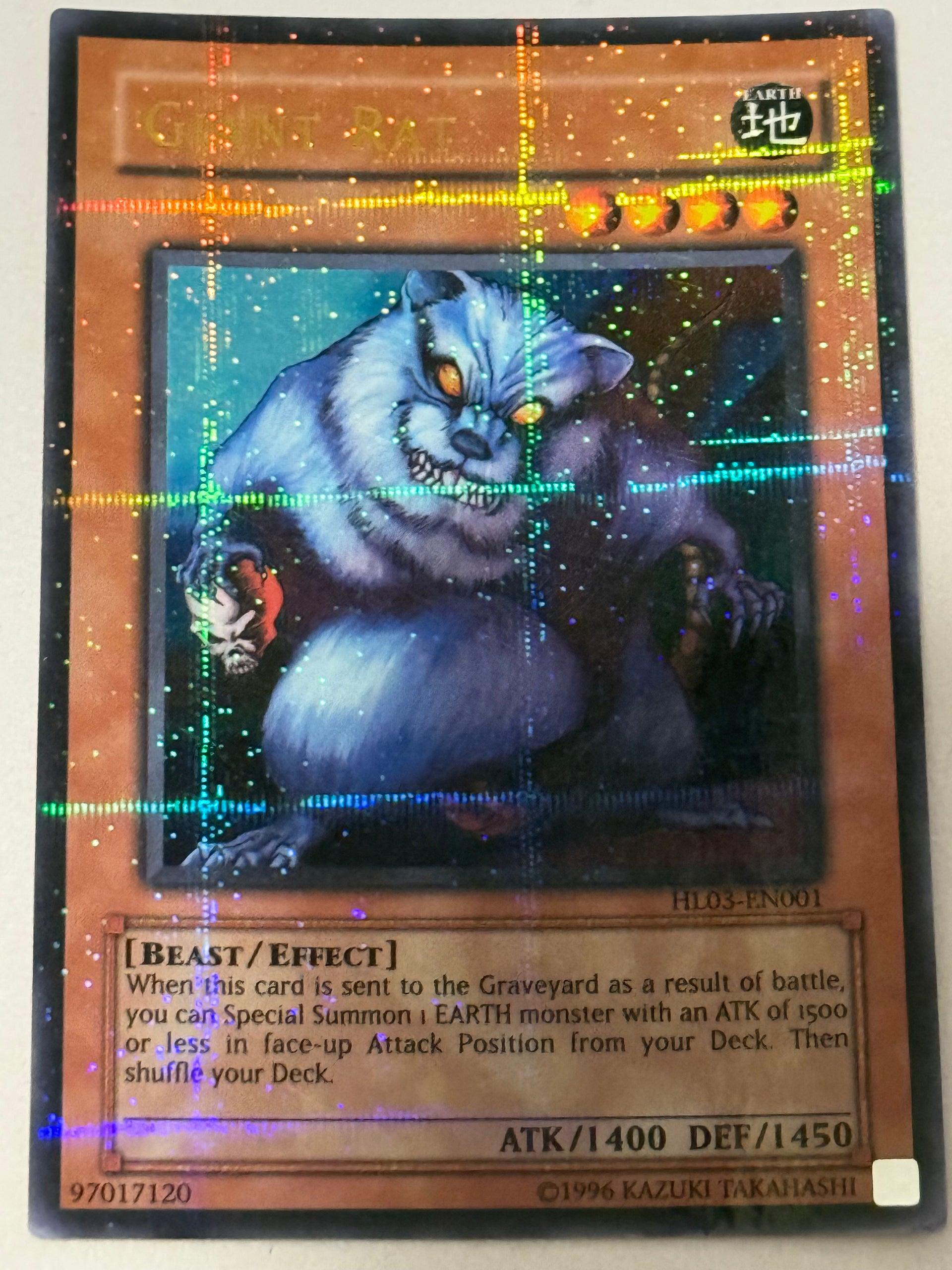 rat deck yugioh Giant Rat HL03-EN001 – Genesis TCG