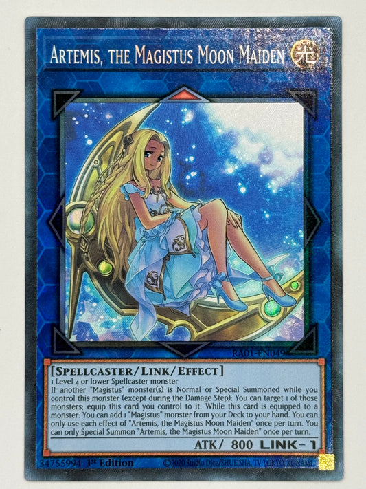 Artemis, The Magistus Moon Maiden RA01-EN049