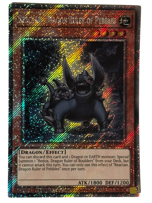 Reactan, Dragon Ruler  Of Pebbles RA03-EN254