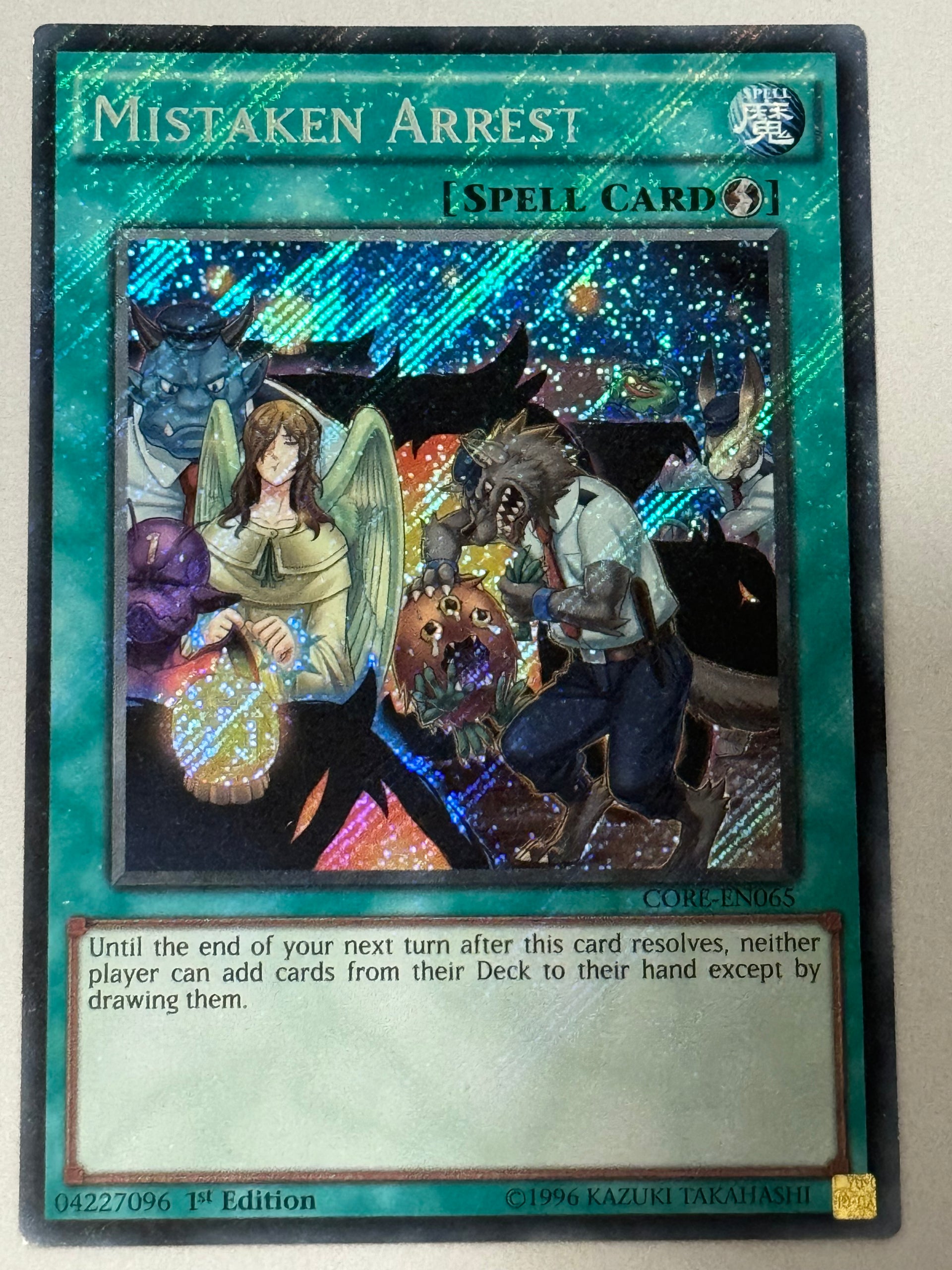 Mistaken Arrest CORE-EN065  Genesis TCG