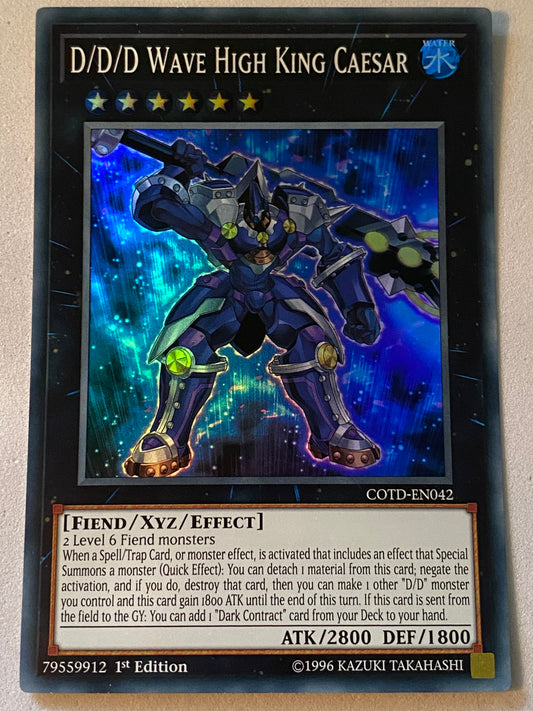 D/D/D Wave High King Caesar COTD-EN042