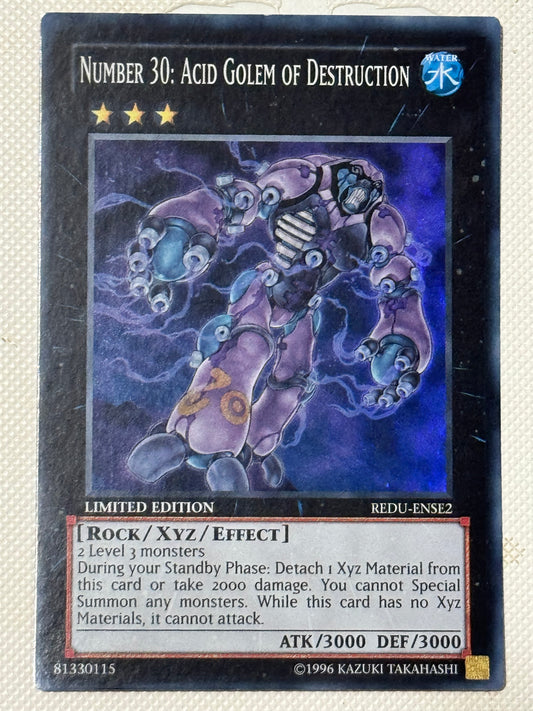 Number 30: Acid Golem Of Destruction REDU-ENSE2
