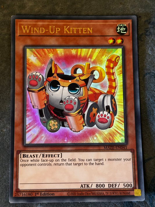 Wind-Up Kitten MAZE-EN041