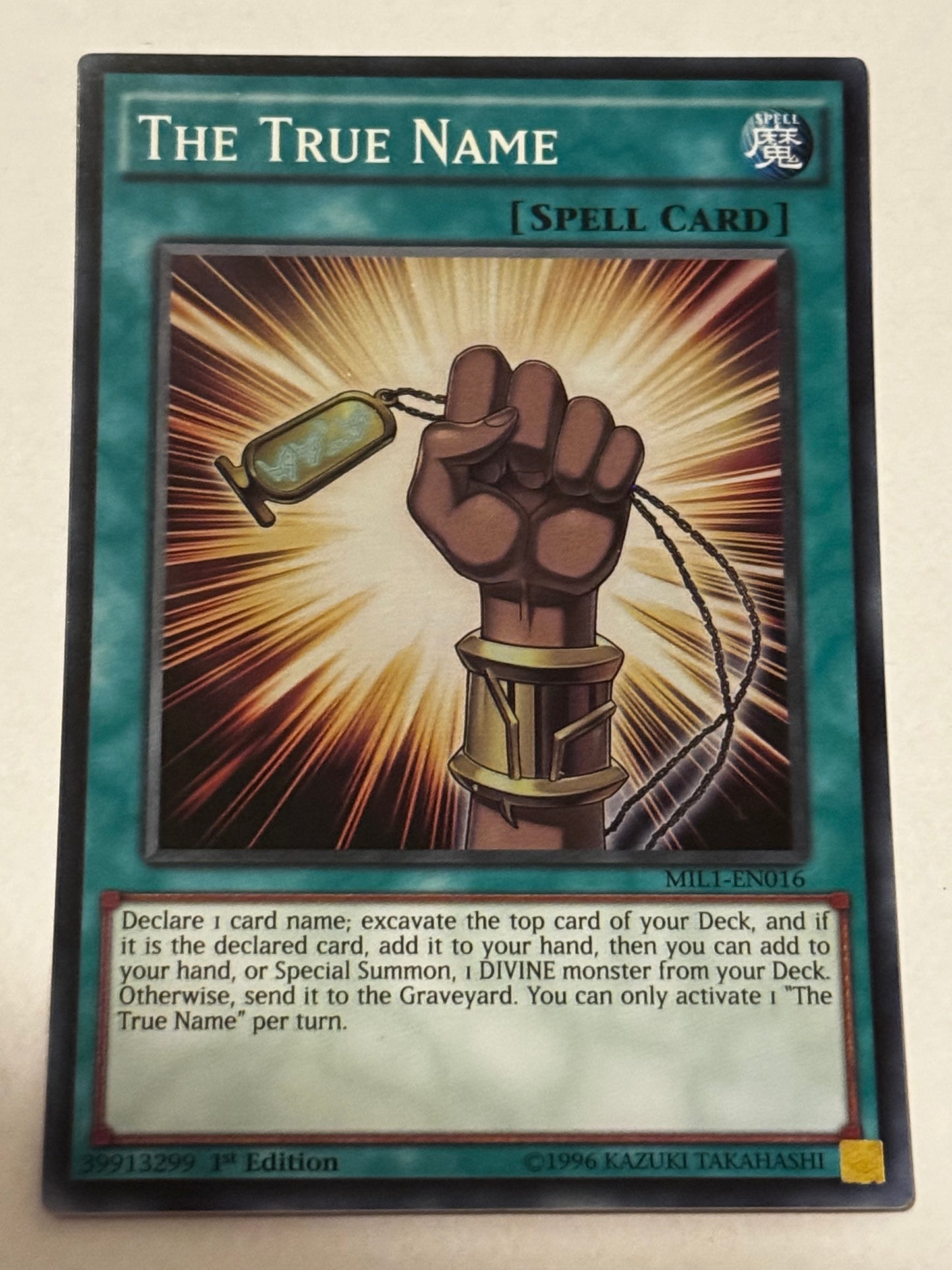 The True Name MIL1-EN016