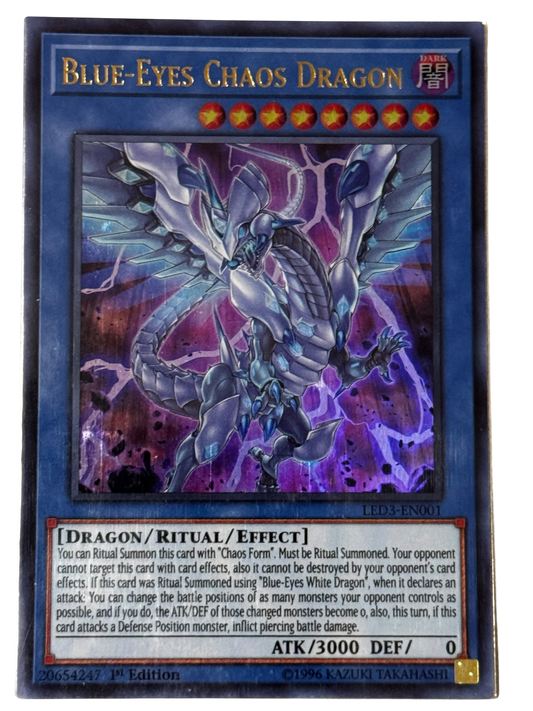 Blue-Eyes Chaos Dragon LED3-EN001