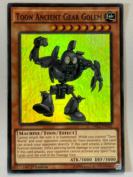 Toon Ancient Gear Golem DRL2-EN022