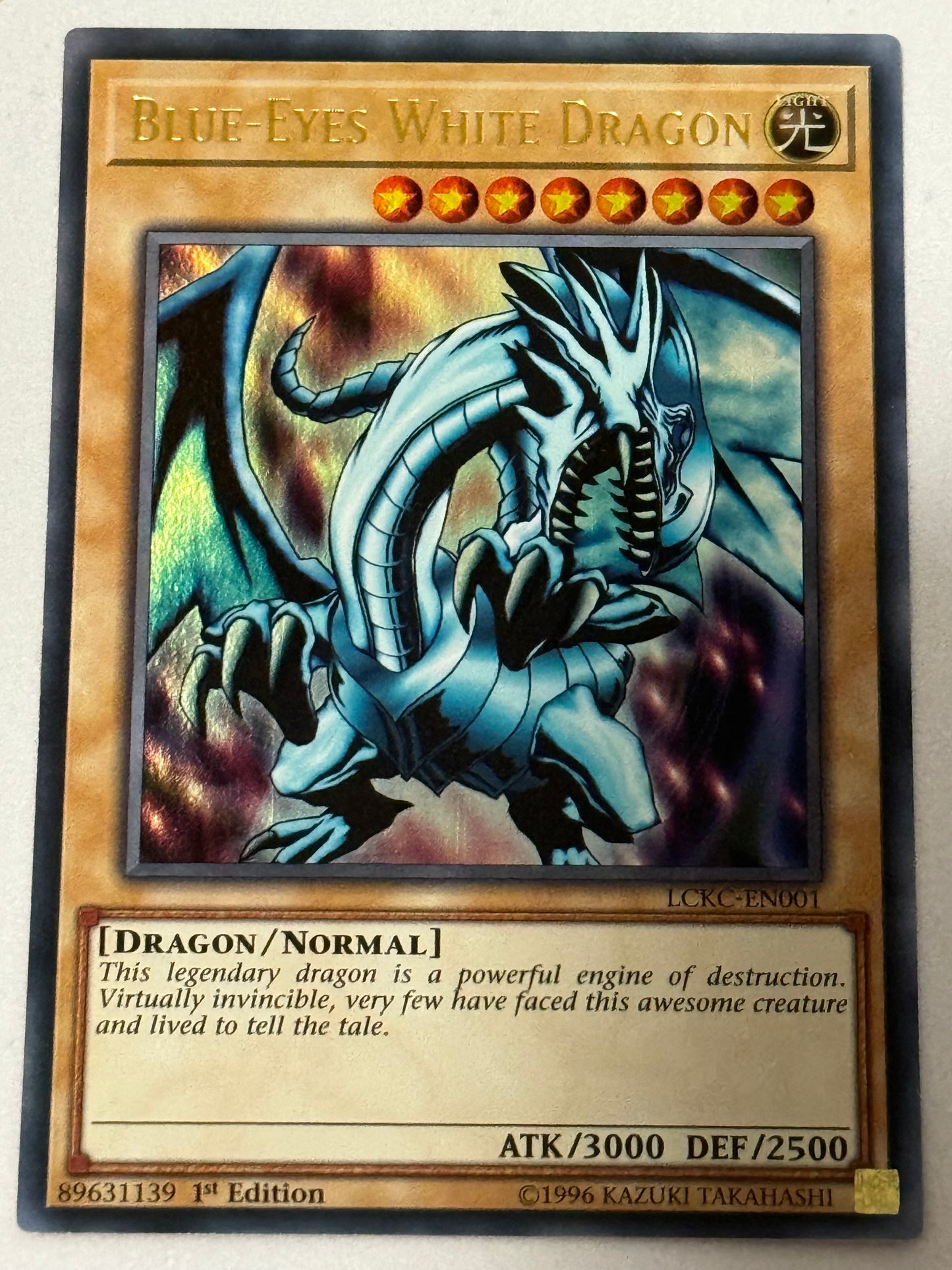 Blue-Eyes White Dragon LCKC-EN001