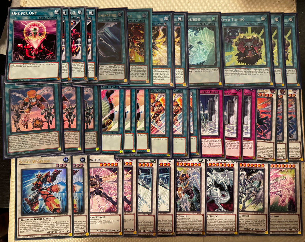 Stardust/Synchron Legendary Decks Deck Core