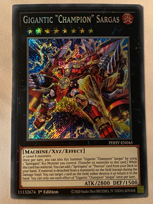 Gigantic “Champion” Sargas PHHY-EN045