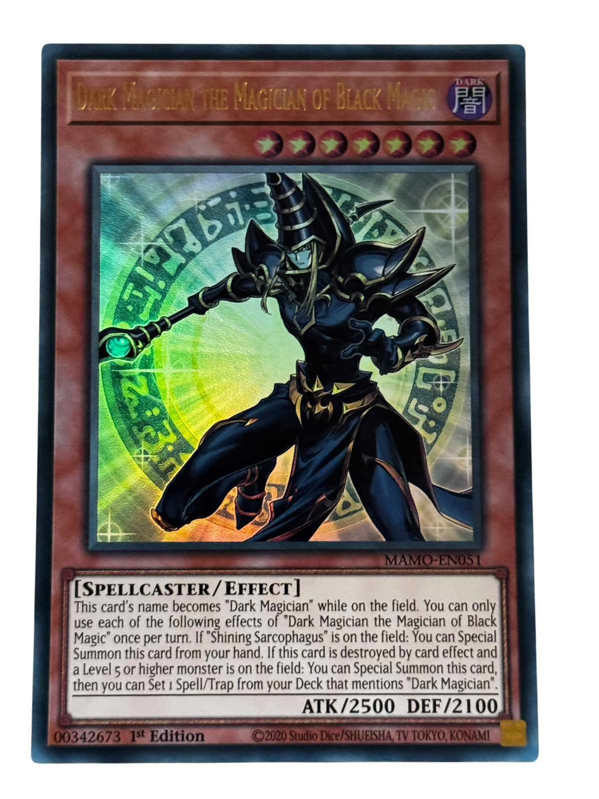Dark Magician The Magician Of Black Magic MAMO-EN051