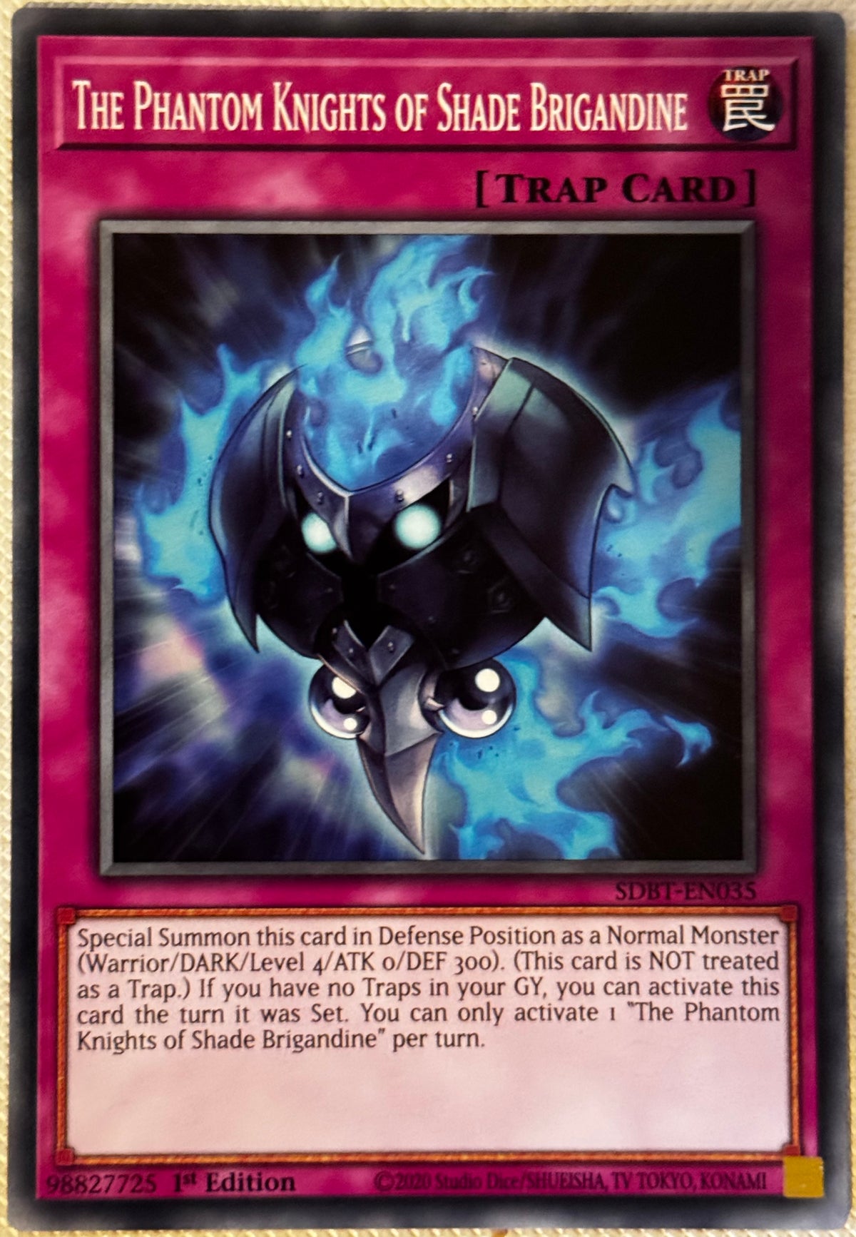 The Phantom Knights Of Shade Brigandine SDBT-EN035