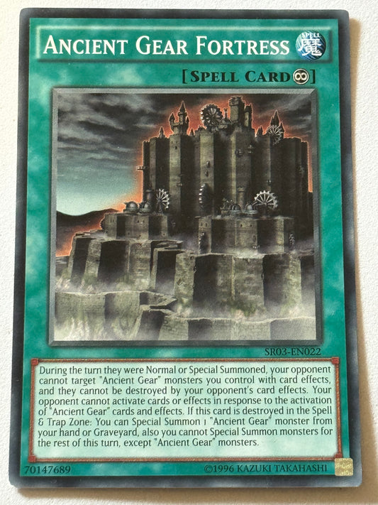 Ancient Gear Fortress SR03-EN022