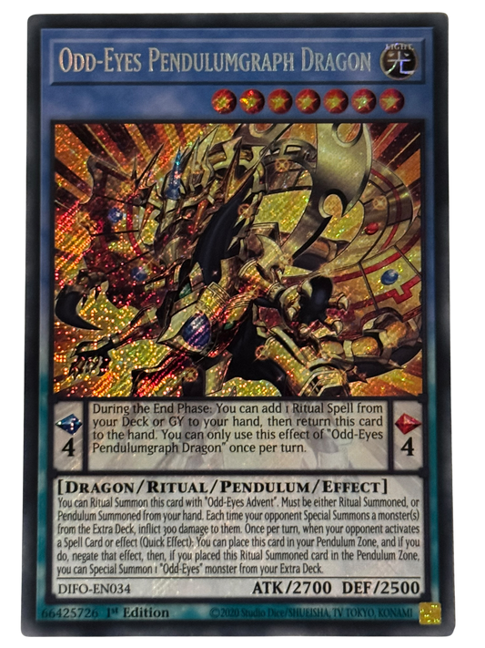 Odd-Eyes Pendulumgraph Dragon DIFO-EN034