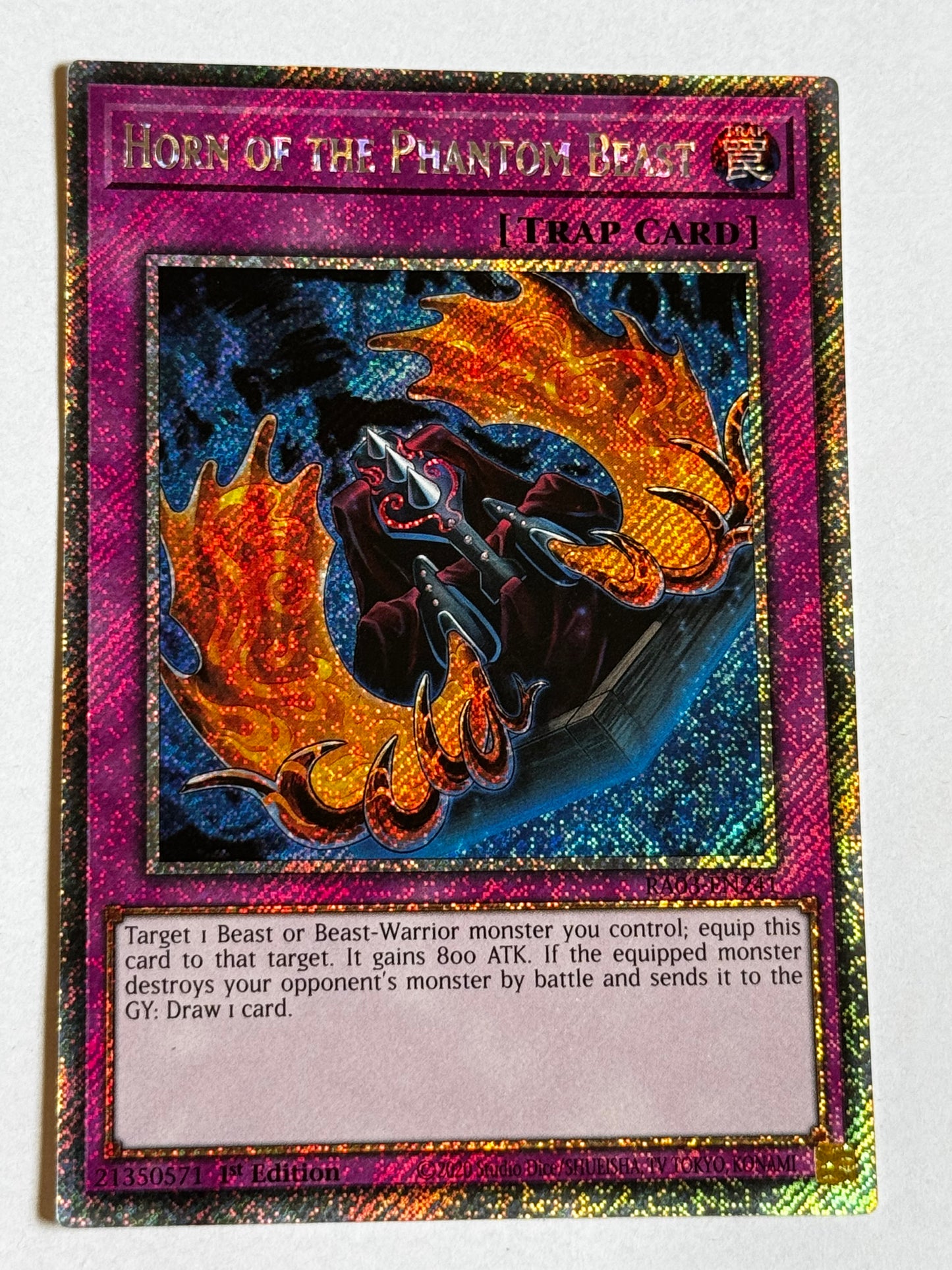 Horn Of The Phantom Beast RA03-EN241