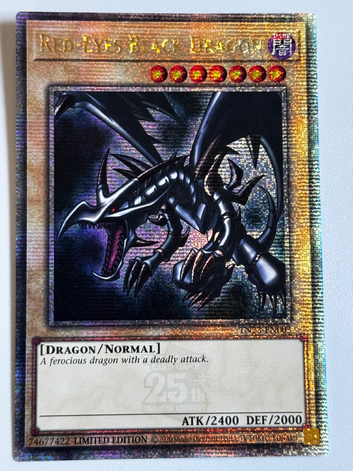 Red Eyes Black Dragon TN23-EN003